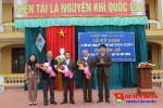 Đoàn Trường THPT Hà Huy Tập tổ chức Lễ kỷ niệm 70 năm ngày thành lập QĐND Việt Nam và Diễn đàn “Thanh niên với biên giới biển đảo”.