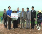 Huyện đoàn Cẩm Xuyên và Đoàn CT Cao su Hà Tĩnh khởi công xây dựng nhà nhân ái