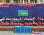 Đoàn trường THPT Nguyễn Đình Liễn tổ chức chương trình “Xuân đã về trên ngôi trường mới”