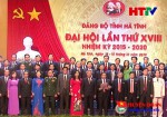 Bế mạc Đại hội đại biểu Đảng bộ tỉnh Hà Tĩnh lần thứ XVIII