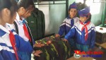 Liên đội Trường tiểu học thị trấn Cẩm Xuyên với hoạt động dã ngoại, trải nghiệm tại Trung đoàn 841