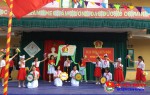 Liên đội trường THCS Phan Đình Giót tổ chức thành công Đại hội Liên đội, năm học 2016 - 2017