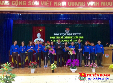 Đoàn xã Cẩm Quan tổ chức thành công Đại hội đại biểu Đoàn TNCS Hồ Chí Minh lần thứ XXVI, nhiệm kỳ 2017 – 2022