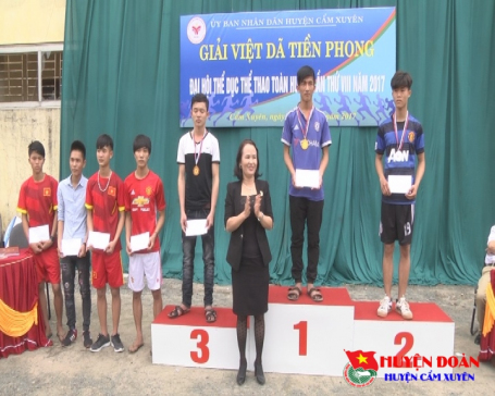Giải Việt giã báo tiền phong toàn huyện Cẩm Xuyên năm 2017