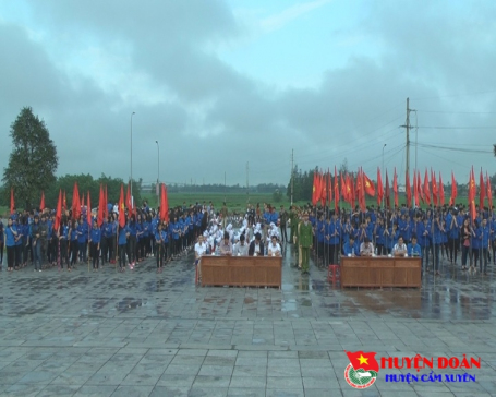 Lễ ra quân Tuổi trẻ Cẩm Xuyên chung sức xây dựng nông thôn mới, đô thị văn minh năm 2017