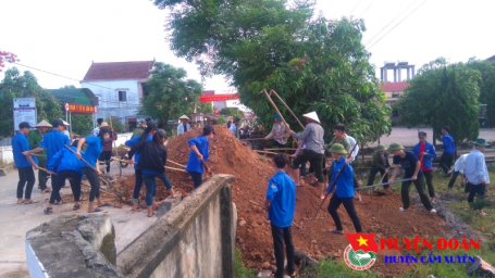 Tổ chức hiệu quả các hoạt động “Tuổi trẻ chung sức xây dựng nông thôn mới” hưởng ứng Chiến dịch Thanh niên tình nguyện Hè 2017