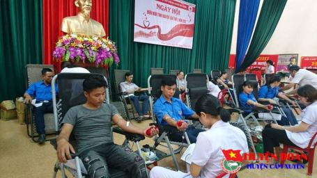 Tổ chức thành công “Ngày hội hiến máu tình nguyện” lần thứ I, năm 2017