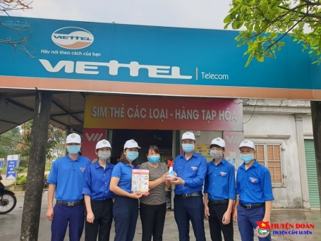 Đoàn trường THPT Nguyễn Đình Liễn phát huy tinh thần xung kích tình nguyện vì cộng đồng phòng chống Covid - 19