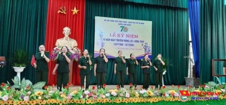 Tổ chức lễ kỷ niêm 70 năm ngày truyền thồng lực lượng TNXP Việt Nam