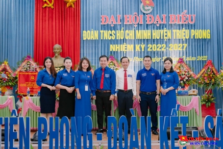 Huyện đoàn Cẩm Xuyên tham dự Đại hội đại biểu Đoàn TNCS Hồ Chí Minh  huyện Triệu Phong, tỉnh Quảng Trị, nhiệm kỳ 2022 - 202