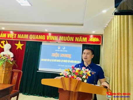 Cẩm Xuyên tổ chức hội nghị sinh hoạt CLB khởi nghiệp, lập nghiệp cấp huyện năm 2023